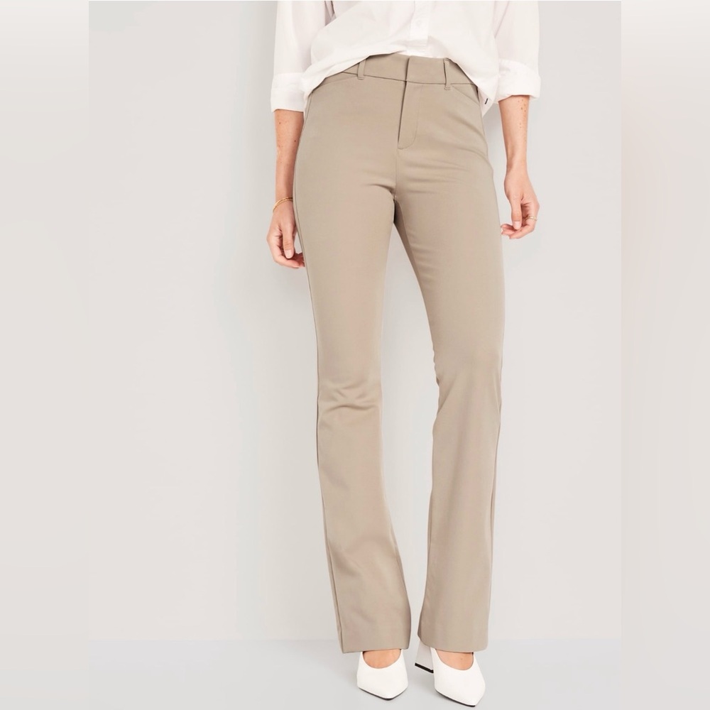 High-Waisted Pixie Flare Pants